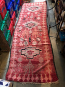 Boujad Carpet, reversible 8x3'