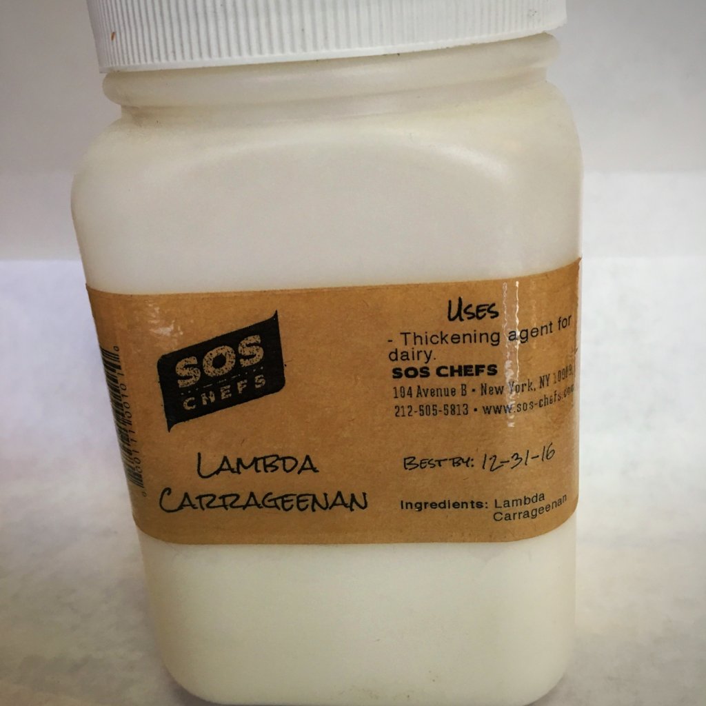 Lambda Carrageenan Powder: Superior Thickener & Stabilizer 8-oz